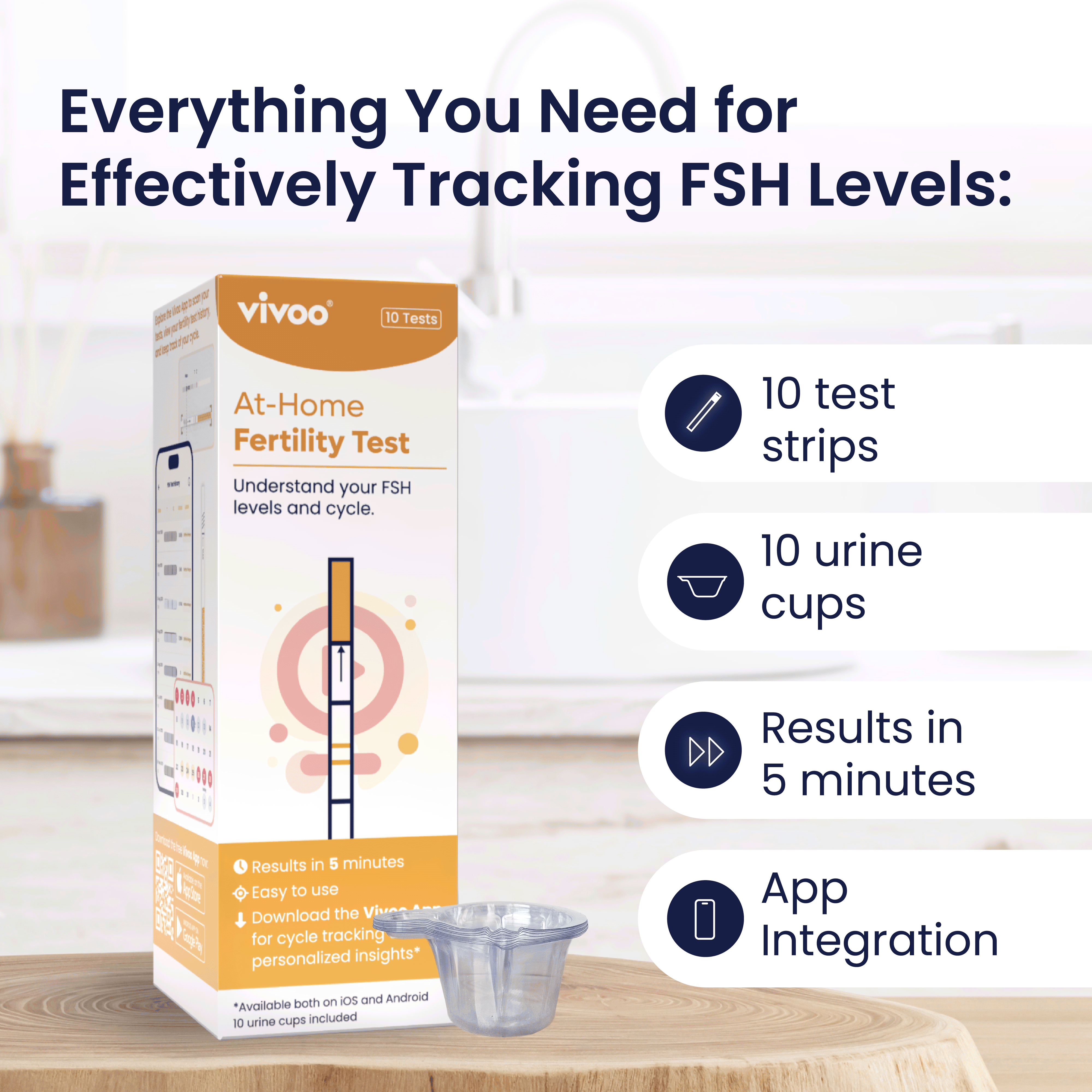 Vivoo At-Home Fertility Test
