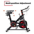 thumbnail image 4 of Gymax Exercise Magnetic Bike Stationary Belt Drive Bicycle Cardio Cycling Bike, 4 of 6