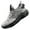 Grey, variant on Mens Shoes,Lightweight Breathable Knit Athletic Sneakers With Thick Sole for Outdoor Casual Walking And Running Comfort Shoes,Shoes for Men,Black,11