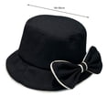 thumbnail image 5 of Women Elegant Intellectual Fisherman Hat With Bow Decoration,Suitable For Outdoor Activities, 5 of 7