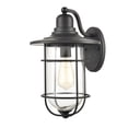 thumbnail image 2 of 2921-PBK Millennium Lighting 1 Light Outdoor Wall Bracket-14 Inches Tall and 9 Inches Wide-Powder Coated Black Finish, 2 of 2