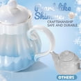thumbnail image 4 of Juego de Té de Porcelana Gigante Frijol Azul Degradado para Niños, 4 of 7