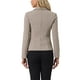 thumbnail image 3 of BLAZER DE TRABAJO CHIC PARA MUJERES CON SOLAPA Y MANGAS LARGAS, TRAJE BLAZER CAMEL TAMAÑO XS, 3 of 6