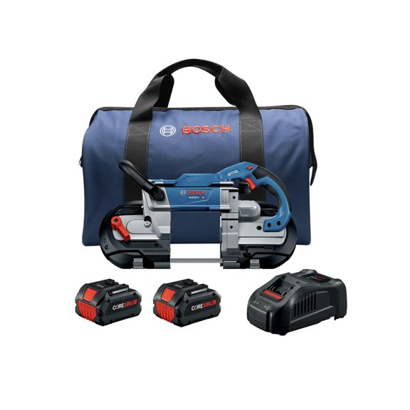 Restored Bosch GCB18V-5B26-RT 18V Brushless Lithium-Ion 5 in. Cordless Band Saw Kit (6 Ah)