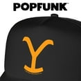 thumbnail image 4 of Yellowstone Y Logo Foam Snapback Trucker Hat - Unisex for Men and Women, 4 of 5