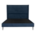 thumbnail image 4 of Box Base Cama Slim + Cabecera Individual Lugo Azul, 4 of 8