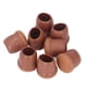 thumbnail image 2 of Juego de 8 fundas para patas de silla, TPE, protectores de suelo, tapas para patas de muebles, para taburete de mesa, color marrón M, 2 of 14