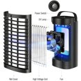 thumbnail image 2 of Bug Zapper, 2021 actualizado electrónico Mosquito Zapper, 3 en 1 Mosquito Killer para exterior e interior, trampa para moscas para dormitorio, cocina y patio, inofensivo para bebés y mascotas Namotu WRQX-379, 2 of 6