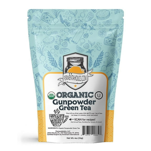 Gunpowder Green Tea, Organic - 4 oz