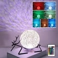 thumbnail image 4 of Rechargeable Moon Lamp 3.15inch, 3D Moon Lights for Bedroom with Remote Controlled, Suitable as Kids Night Lights Bedroom Decorations Christmas Home Decor, 4 of 7
