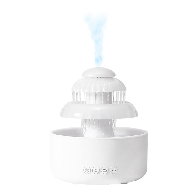 Rain Cloud Cool Mist Humidifier with Color LED Night Light for Bedroom, Office for Drying Prevention Sleep Improvement