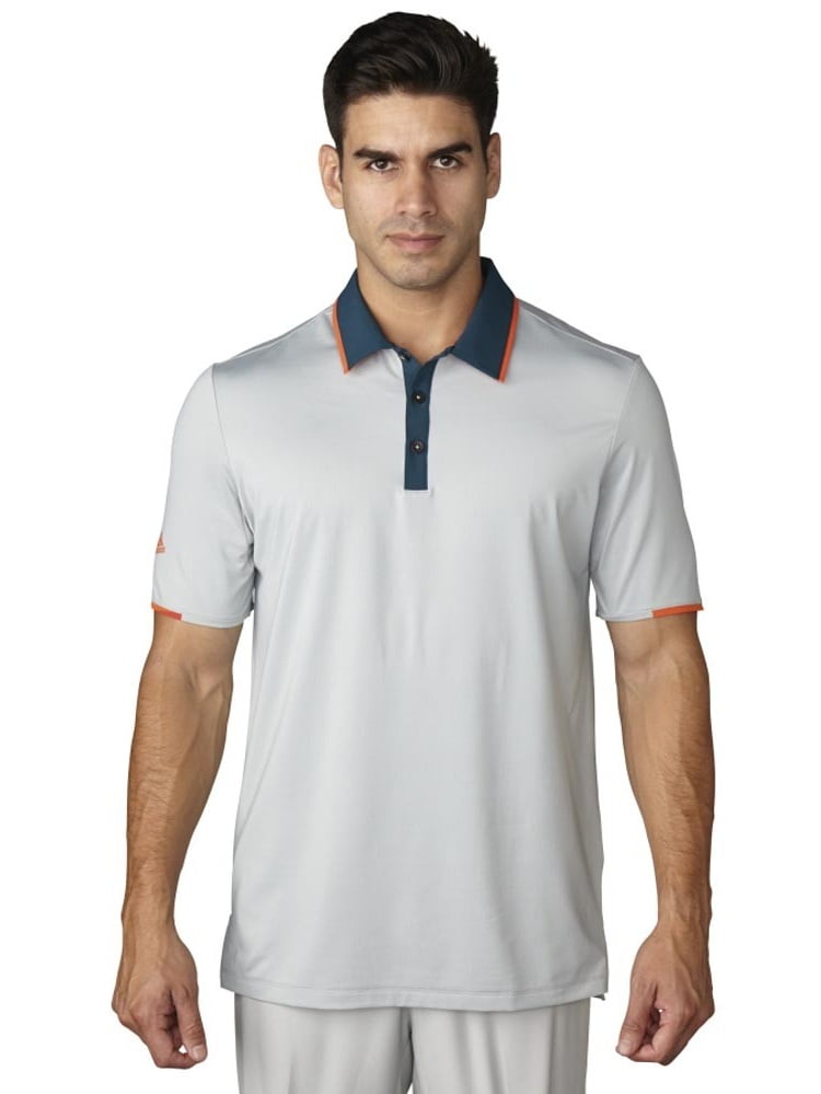 Adidas 3-Stripes Competition Polo Shirt White/Mid Grey - Walmart.com