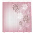 thumbnail image 2 of Ambesonne Art Shower Curtain, Cherry Blossom Fantasy Garden, 69"Wx70"L, Rose White, 2 of 4