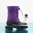 thumbnail image 5 of Dream Pairs Boys & Girls Winter Snow Boots Mid-Calf Waterproof Anti-Slip Shoes with Faux Fur Lining (Little/Big Kids), 5 of 6