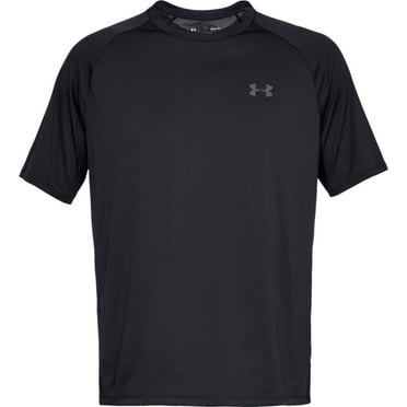 Under Armour Mens Athletic Training UA Tech 2.0 (Black, Large)