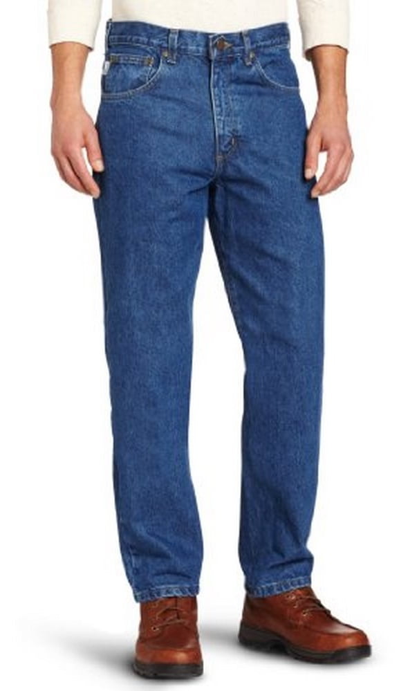 men's relaxed fit tapered leg jeans