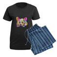thumbnail image 5 of CafePress - Colorful Corgi Puppy Pajamas - Women's Short Sleeve Print T-Shirt and Pants Dark Cotton Pajama Set, 5 of 7