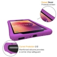 thumbnail image 7 of For Samsung Galaxy Tab A 8.0 2017 Case, [Anti Slip] [Kids Friendly] Light Weight Shock Proof Silicone Cover ,Purple, 7 of 7