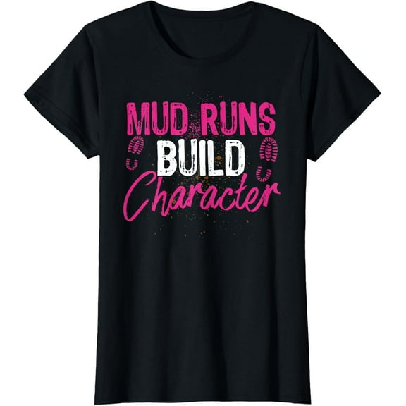 Funny Mud Run Girl T-Shirt