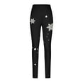 thumbnail image 4 of Up to 65 off!Lolmot Christmas Leggings for Women Plus Size Fleece Lined Pants Comfy Festive Holiday Themed High Waisted Tights Leggings Winter Plush Warm Pants, 4 of 5