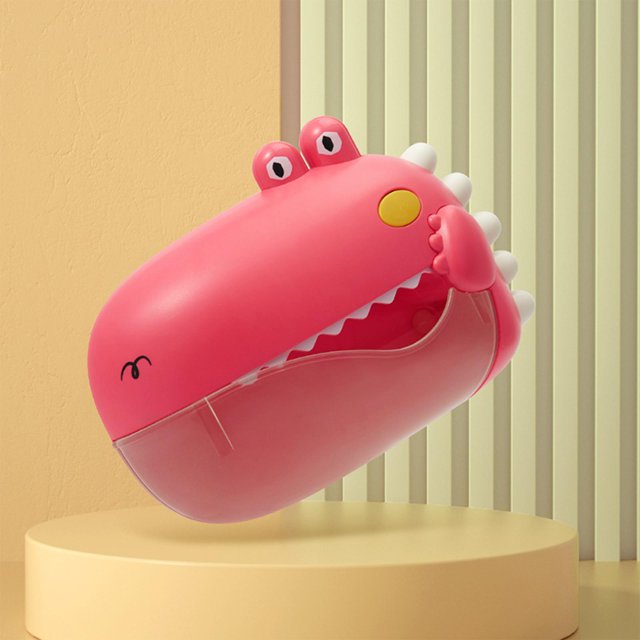 eléctrica para burbujas de dinosaurios, de agua con música, juguete de para bebés para regalos de cumpleaños, juguete de rojo CUTICAT fabricante de burbujas