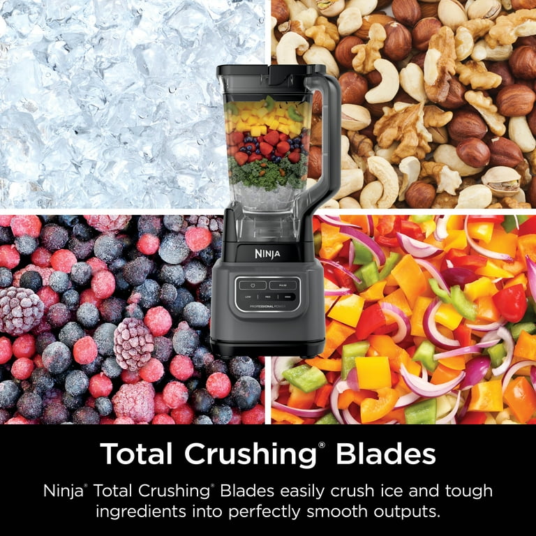 Ninja® Classic Blender, 1000 Watts, Low, Medium, High Speeds