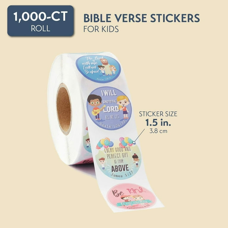 Wholesale Bible verse sticker, Christian stickers