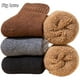 thumbnail image 2 of Calcetines de lana para hombre y mujer, medias de tubo medio, súper gruesas, cálidas, térmicas contra el frío y la nieve, 3 pares, 2 of 4
