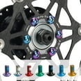 thumbnail image 4 of BIKE DISC BRAKE ROTOR BOLTS SCREWS T25 M5 12PCS RAINBOW TORX MTB ROAD G, 4 of 6