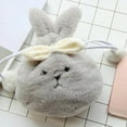 thumbnail image 6 of Easter Gray Cartoons Plushs Bunny Storage Bag Easter 100%Polyester Supplies, Including 1×storage bag, Perfect for Family Gathering and Holiday Gift, 6 of 8