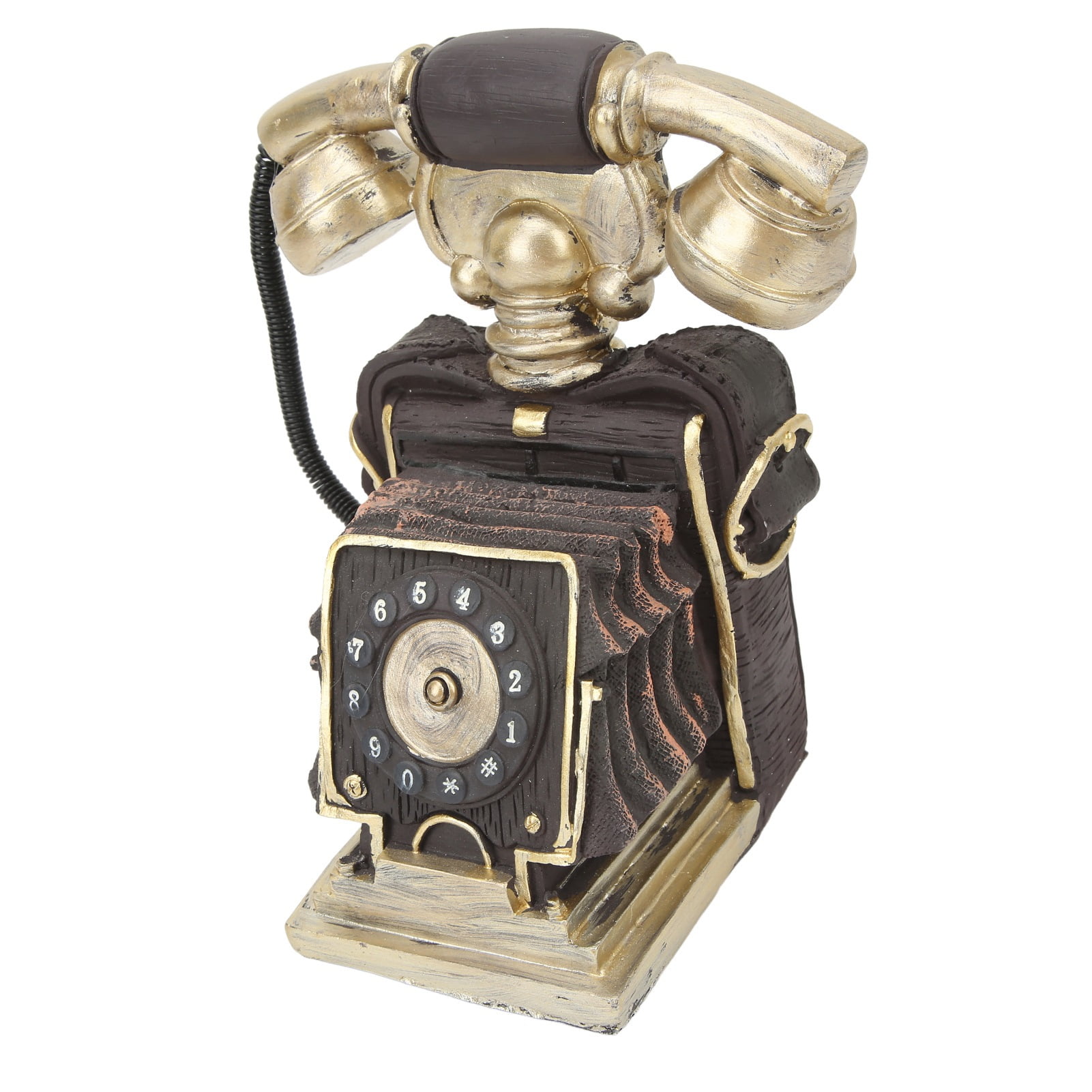 Telephone Model Decoration Decorative Telephone Model Vintage Phone