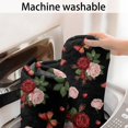 thumbnail image 5 of Pioneer Flower Floral Print Pattern Bathroom Rugs Mat, Non Slip Microfiber Bathroom Rug with Rubber Backing, Soft Mats for Bathroom Floor Tub Shower, 24"x60", 5 of 5