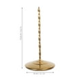 thumbnail image 2 of HONMEET Golden Stainless Steel Paper Holder Spike for Secure Receipt and Ticket Storage in Offices, 2 of 8