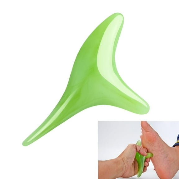 Fascia Cellulite Massage Tool,Trigger Points Myofascial Release Tool,Hand and Foot Massage Tool,Trigger Point Massage Tool,Massage Sticks for Full Body Scraping,Plantar Fasciitis Relief,Green