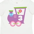 thumbnail image 4 of Inktastic 3rd Birthday Train 3 Year Old Girl Boys or Girls Toddler T-Shirt, 4 of 5