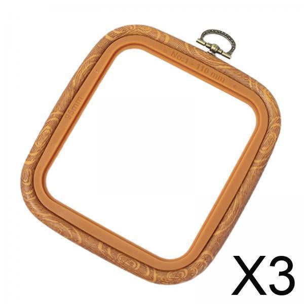 Aros de bordado,Aros de bordado Anillo Marco de plástico para ,Marcos de Soporte de exhibición para costura,Soporte para marco de costura Herramientas de bucle