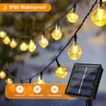 thumbnail image 3 of axGear Solar LED String Light Outdoor Waterproof Garden Patio Christmas Decoration 23FT, 3 of 6