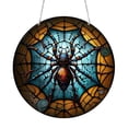thumbnail image 3 of (GH123) Y Arte Imitación Vidrio Colores en Ambos Lados Super Art Wall Hanging Double Art Spider, 3 of 9