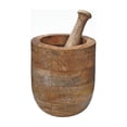 thumbnail image 1 of Mortier De Bois De Mangue Et Pilon 5,5 ", 1 of 4