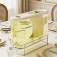 thumbnail image 1 of Plastic Drink Dispenser, Large Capacity Beverage Container With Built-In Spigot and Sealing Lid, for Home Kitchen and Party Use, Green, 1 of 7