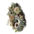 thumbnail image 2 of Green Leaves Wreath w/ Welcome Sign, 2 of 6