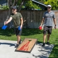 thumbnail image 6 of GoSports 4'x2' Regulation Size Premium Wood Cornhole Set - Vintage Wood Steel Design, 6 of 6