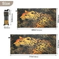 thumbnail image 4 of Beautiful Leopard Beach Towel Soft Absorbent Quick Dry Sand Free Lightweight Polyester Camping Towels for Beach Travel Swim 31x71 in Wash cloth, 4 of 7