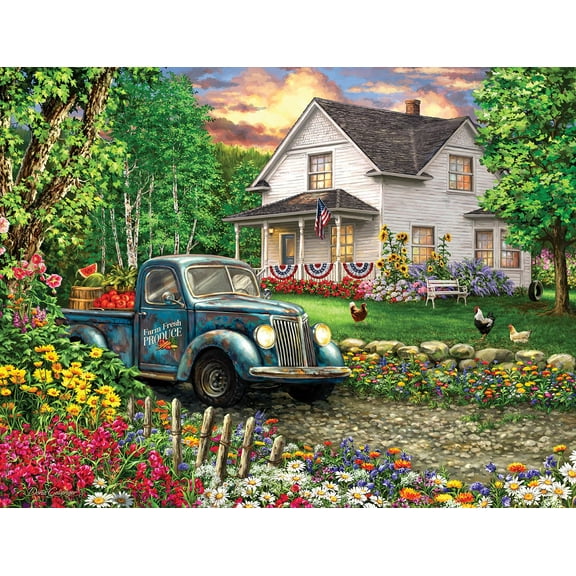 Majestic by Springbok Simpler Times 1000 Piece Jigsaw Puzzle
