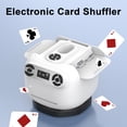 thumbnail image 2 of LEEYNEER Automatic Card Shuffler Dealer 1 to 8 Players 2-In-1 Electric 2 Deck Poker Card Dealer Machine 360 Degrees Rotating Rechargeable Card Shuffling Dealing Device, 2 of 8