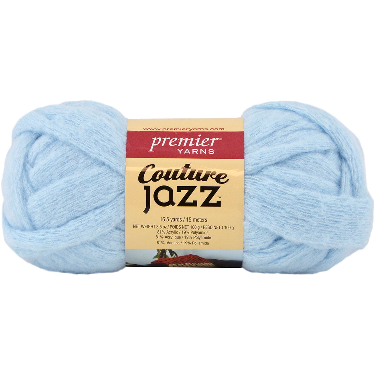 Quantity Premier Yarns Couture Jazz Color Brand new 6 Calm Blue 