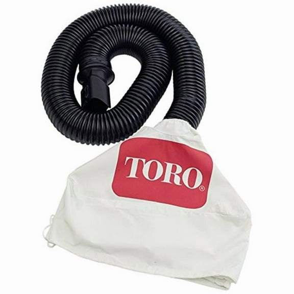 Toro Leaf Collection Blower Vacuum Kit at 4 CFM Corded Electric Leaf Blower & Vacuum