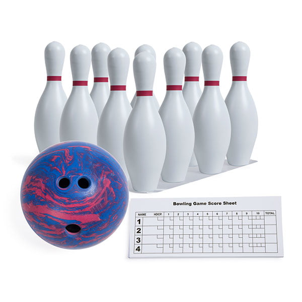 MagiDeal Kids Desktop Mini Bowling Game Set 10 Bowling Pins and 2 Pusher Toy 