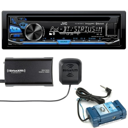 jvc kd-r875bts cd with steering wheel interface and sirius xm