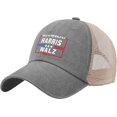 Harrissv Walz 47 Balz to Walz 2024 2 Baseball Hat Lids Hats for Men Low